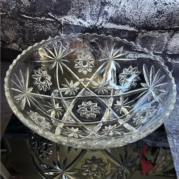 Anchor Hocking Prescut “Star of David” Large Salad Bowl - Picture 4 of 4